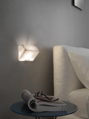 Alabaster Staircase Wall Lamp-DWHOME