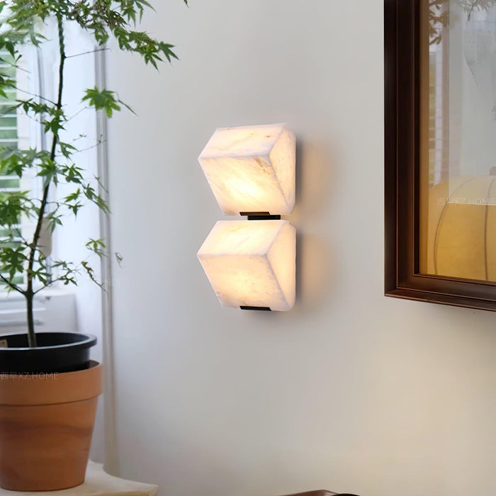 Alabaster Staircase Wall Lamp - DWHOME