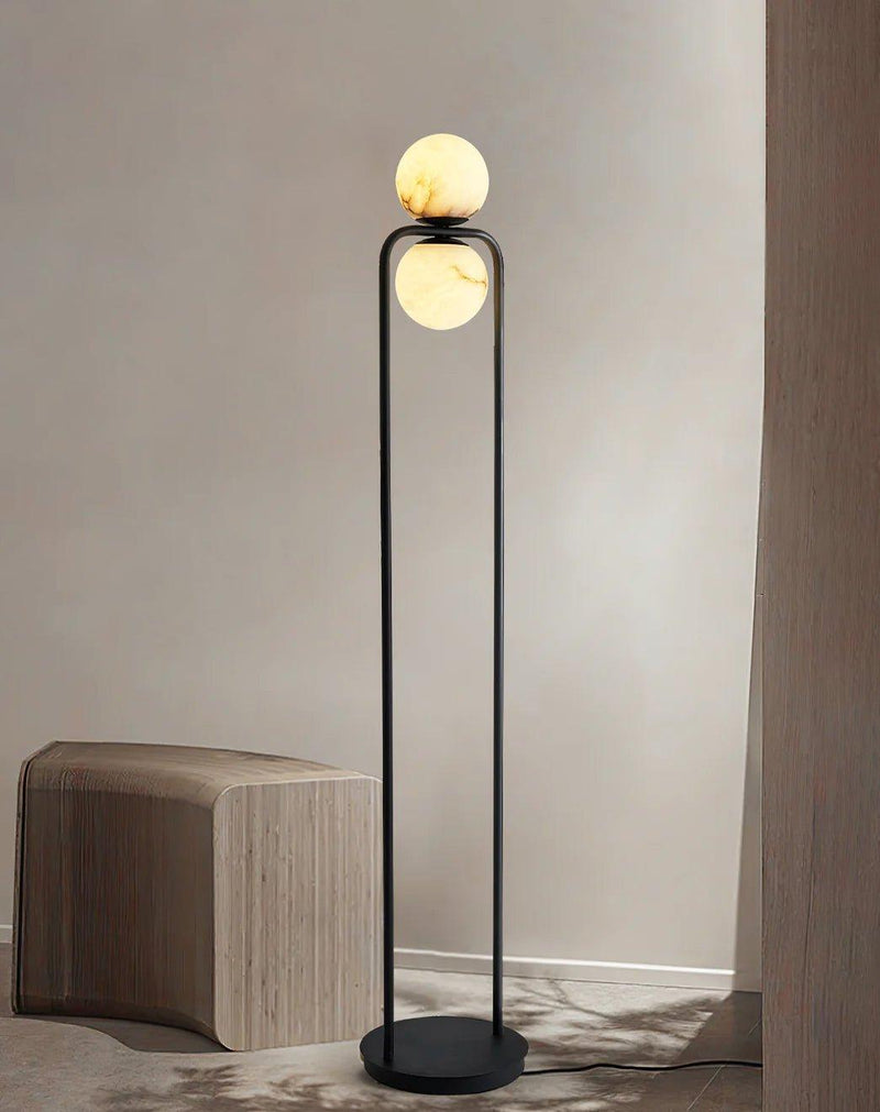 Alabaster Tribeca Floor Lamp-DWHOME