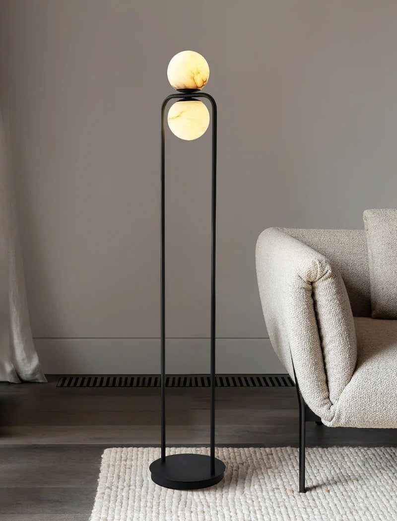 Alabaster Tribeca Floor Lamp-DWHOME