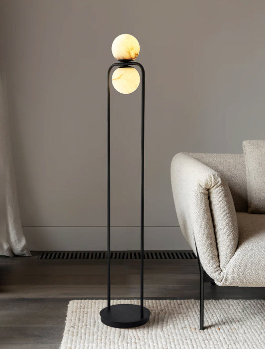 Alabaster Tribeca Floor Lamp.