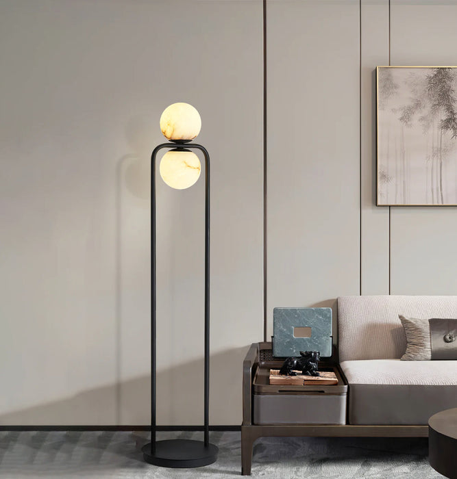 Alabaster Tribeca Floor Lamp.