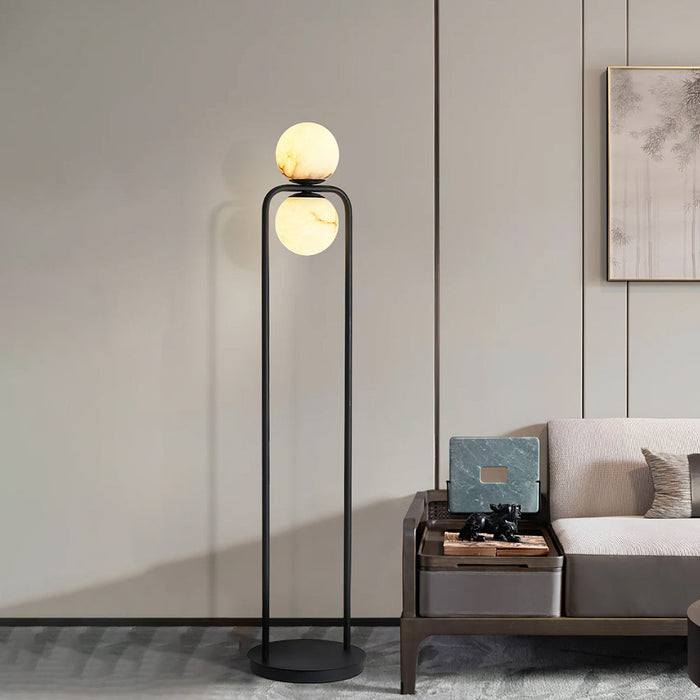 Alabaster Tribeca Floor Lamp.