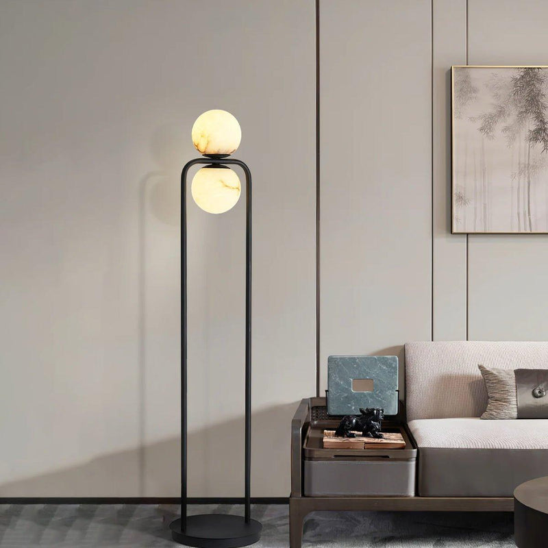 Alabaster Tribeca Floor Lamp-DWHOME