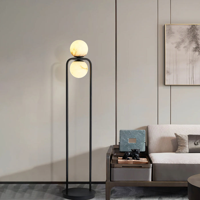 Alabaster Tribeca Floor Lamp.