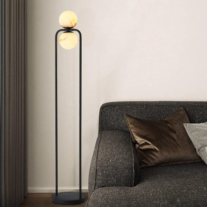 Alabaster Tribeca Floor Lamp-DWHOME