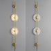 Alabaster Vertical Plug-in Wall Sconce.