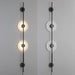 Alabaster Vertical Plug-in Wall Sconce.