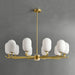 Alana Geometric Chandelier-DWHOME