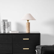 Alba Stone Table Lamp-DWHOME