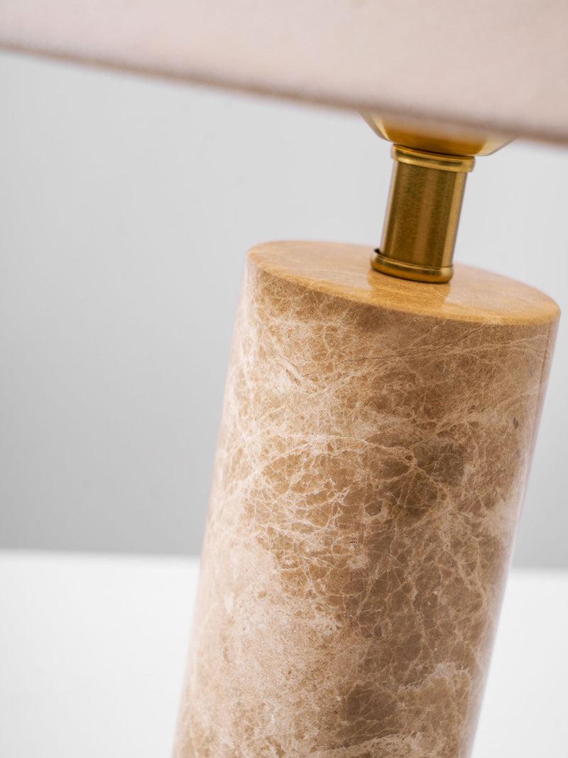 Alba Stone Table Lamp-DWHOME