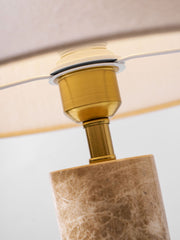 Alba Stone Table Lamp-DWHOME