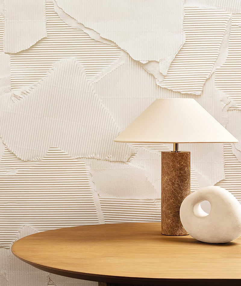 Alba Stone Table Lamp-DWHOME