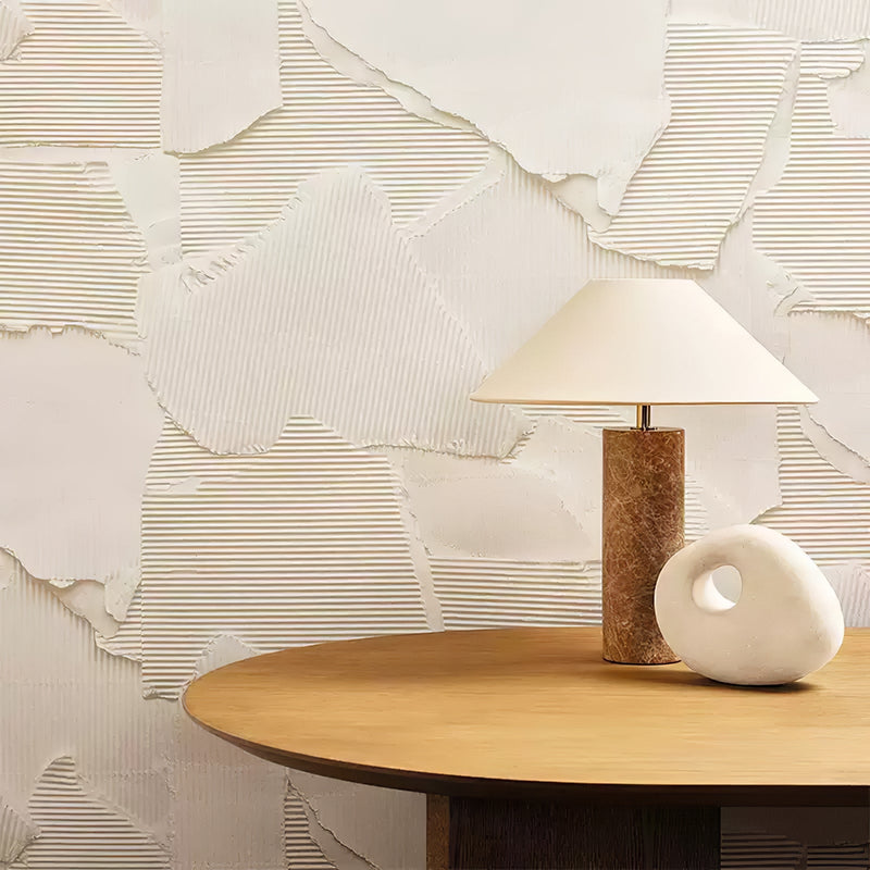 Alba Stone Table Lamp-DWHOME