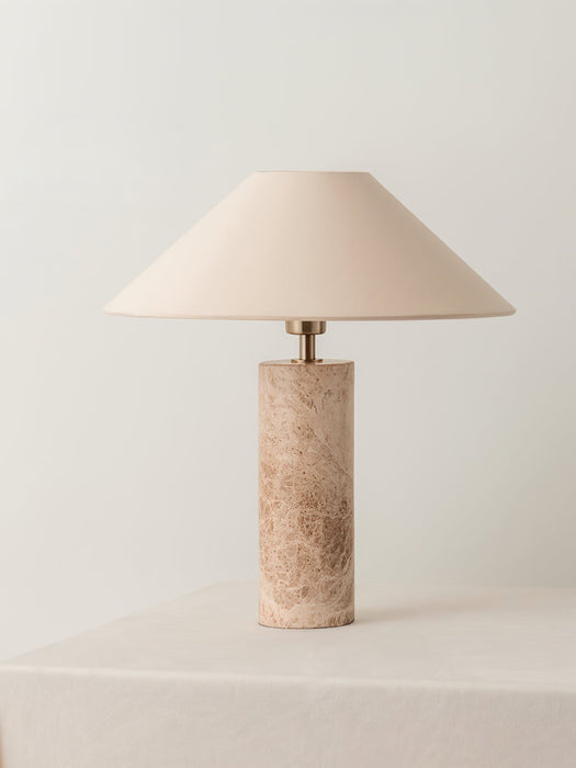 Alba Stone Table Lamp-DWHOME