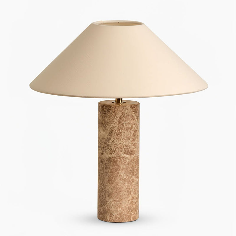Alba Stone Table Lamp-DWHOME