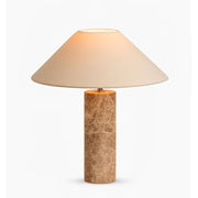 Alba Stone Table Lamp-DWHOME