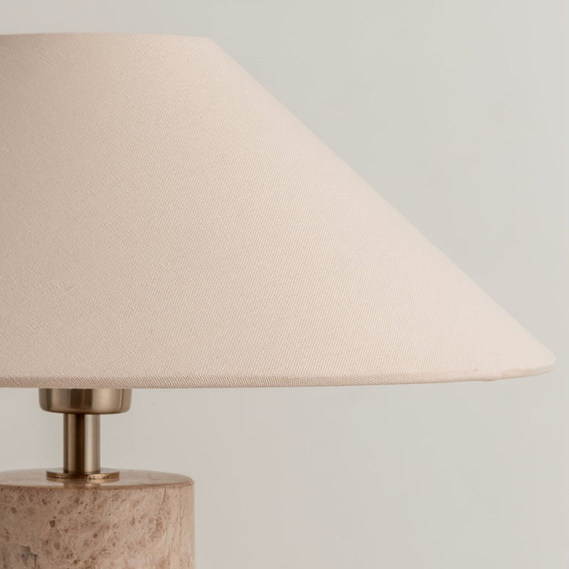 Alba Stone Table Lamp-DWHOME