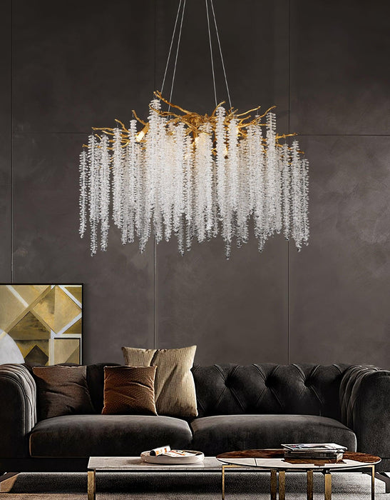 Albero Crystal Chandelier.