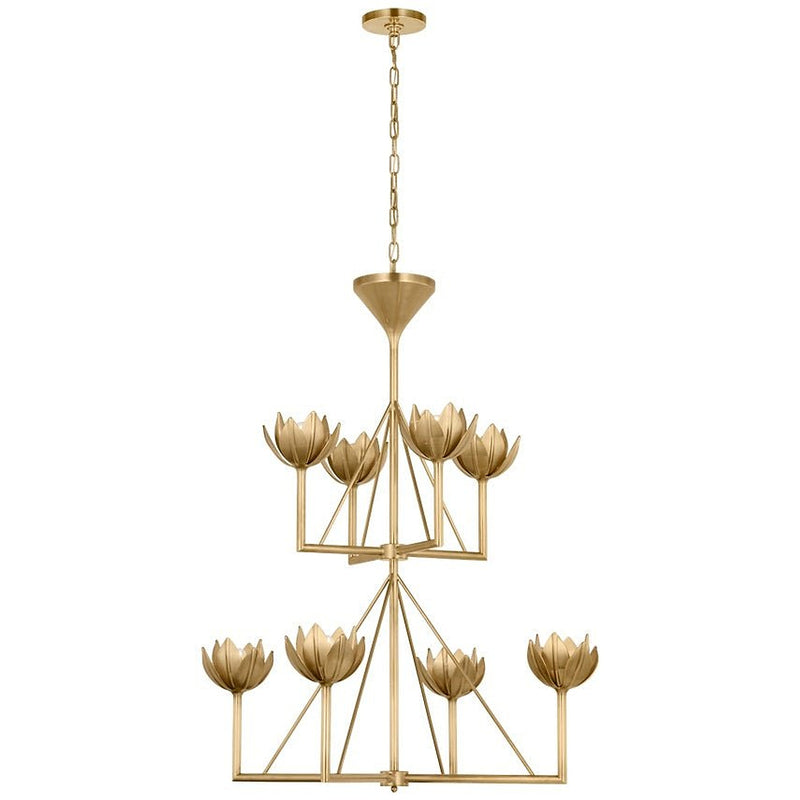 Alberto Lotus Bloom Chandelier-DWHOME