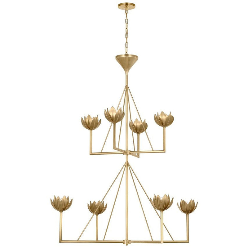 Alberto Lotus Bloom Chandelier-DWHOME