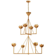 Alberto Lotus Bloom Chandelier-DWHOME