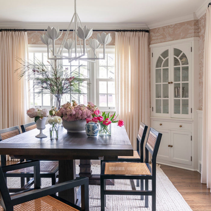 Alberto Lotus Bloom Chandelier-DWHOME