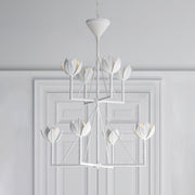 Alberto Lotus Bloom Chandelier-DWHOME