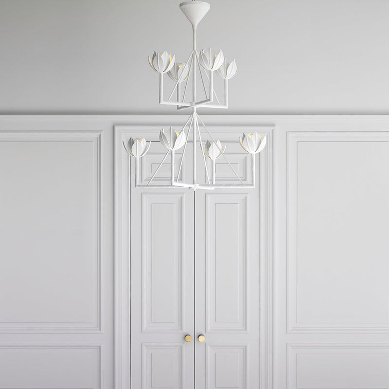 Alberto Lotus Bloom Chandelier-DWHOME