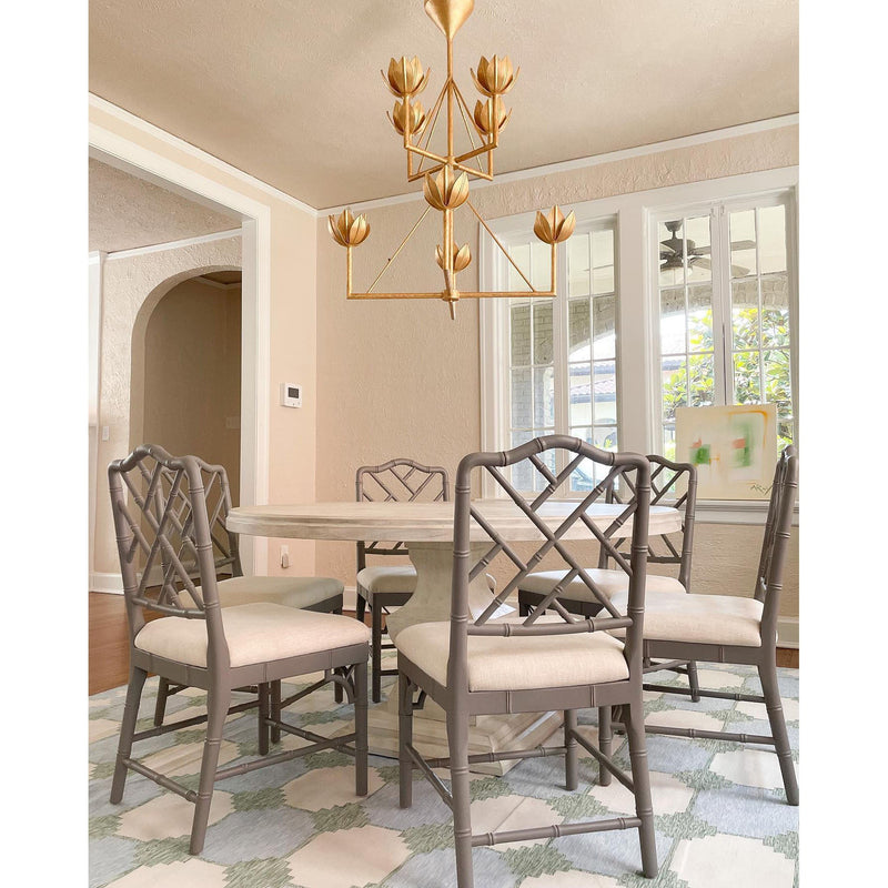 Alberto Lotus Bloom Chandelier-DWHOME