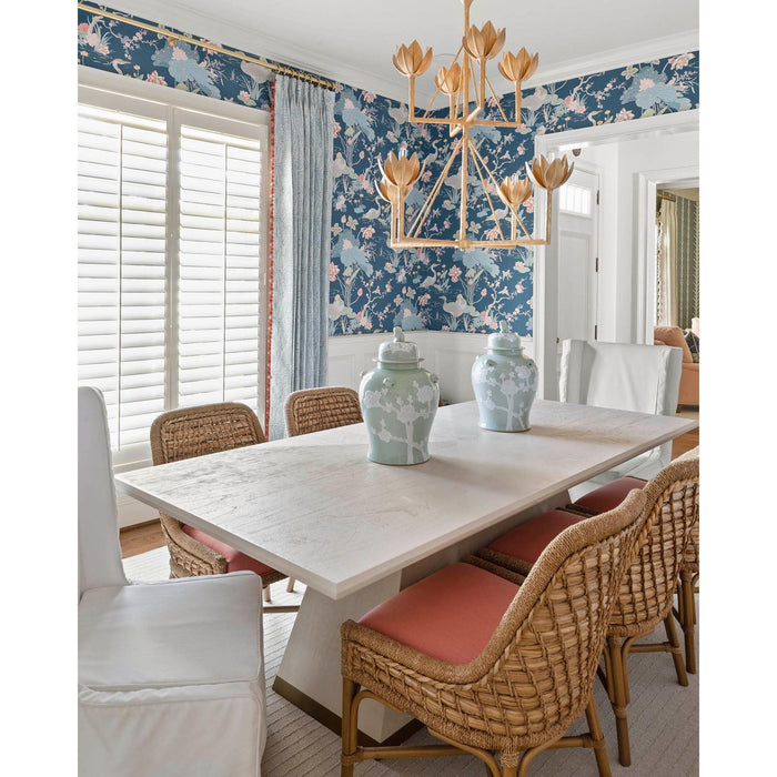 Alberto Lotus Bloom Chandelier-DWHOME