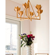 Alberto Lotus Bloom Chandelier-DWHOME