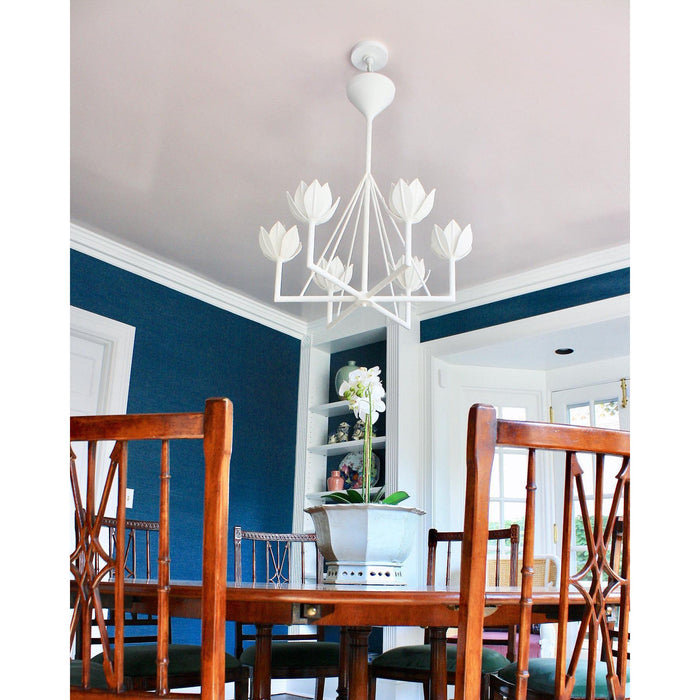 Alberto Lotus Bloom Chandelier-DWHOME