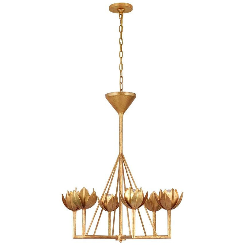Alberto Lotus Bloom Chandelier-DWHOME