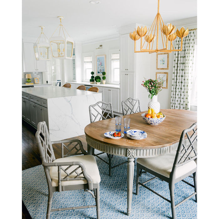 Alberto Lotus Bloom Chandelier-DWHOME