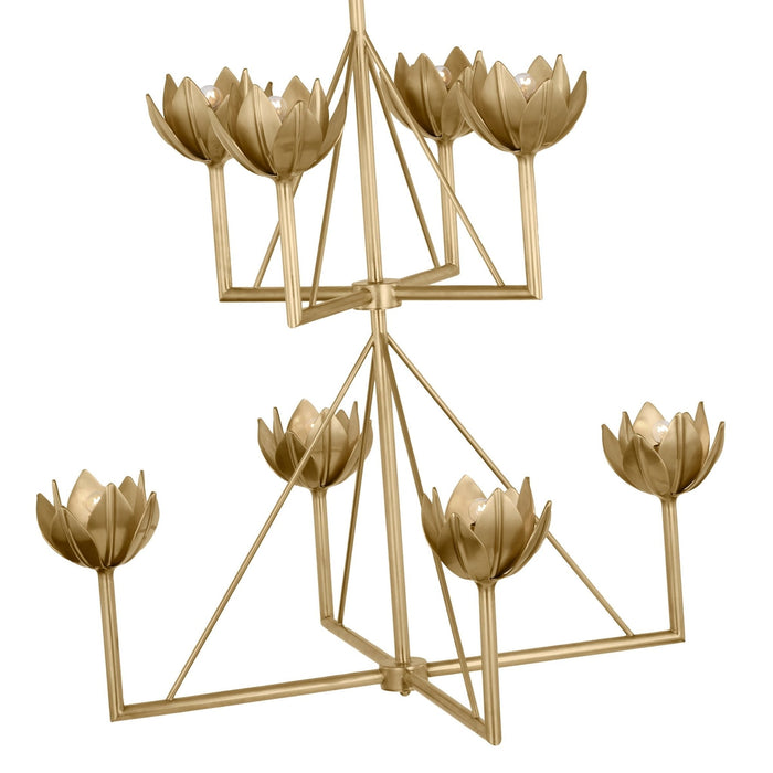 Alberto Lotus Bloom Chandelier-DWHOME