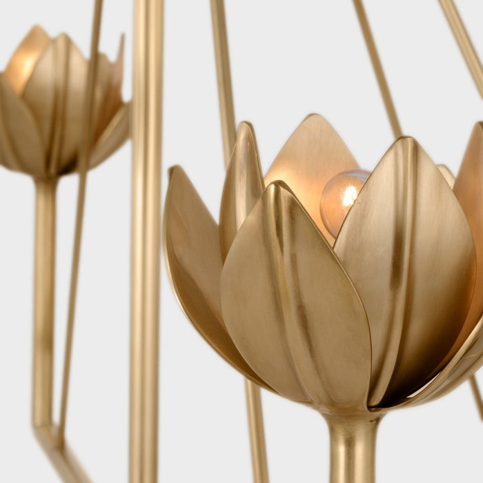 Alberto Lotus Bloom Chandelier-DWHOME