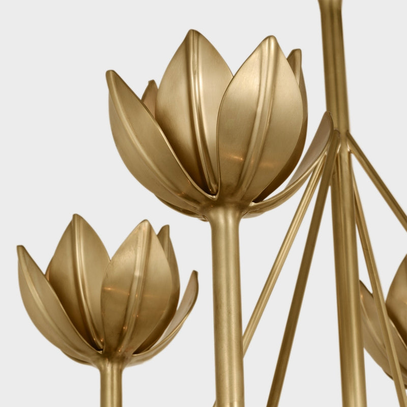Alberto Lotus Bloom Chandelier-DWHOME