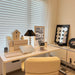 Aleisha Pleated Table Lamp-DWHOME