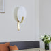 Alice Alabaster Plug-in Wall Lamp - DWHOME