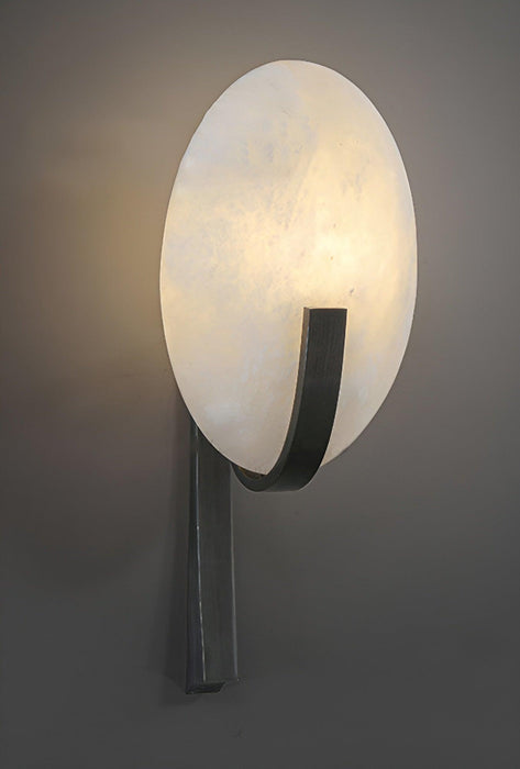 Alice Alabaster Plug-in Wall Lamp - DWHOME