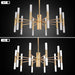 Alissa 20-Light Modern Golden Sputnik Chandelier-DWHOME