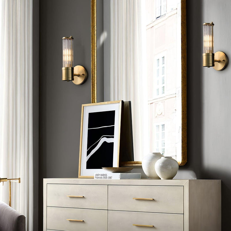 Allen Brass Wall Lamp-DWHOME