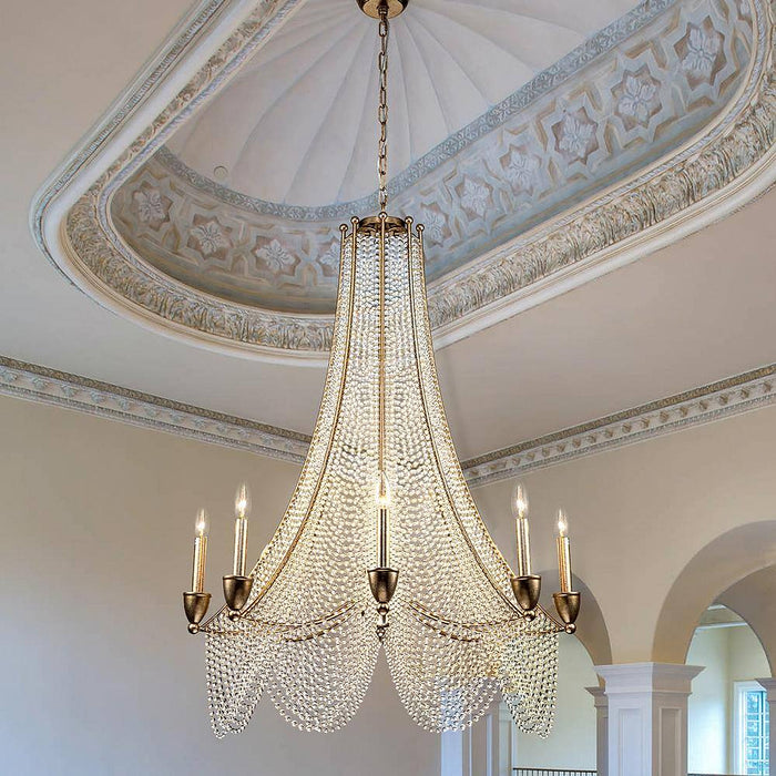 Allenglade Crystal Chandelier-DWHOME