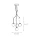 Alliyana Ball Drop Chandelier-DWHOME