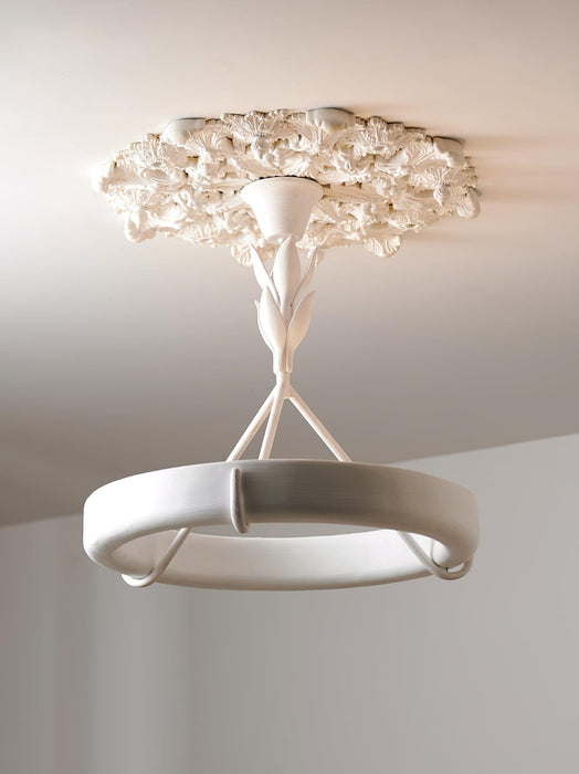 Tinsley Plaster Chandelier - DWHOME