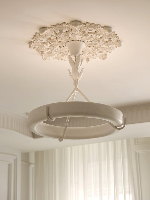 Tinsley Plaster Chandelier - DWHOME