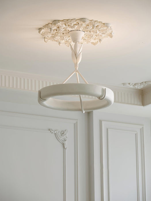 Tinsley Plaster Chandelier - DWHOME