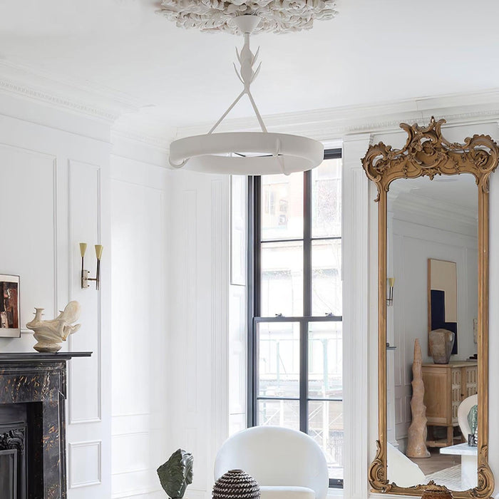 Tinsley Plaster Chandelier - DWHOME