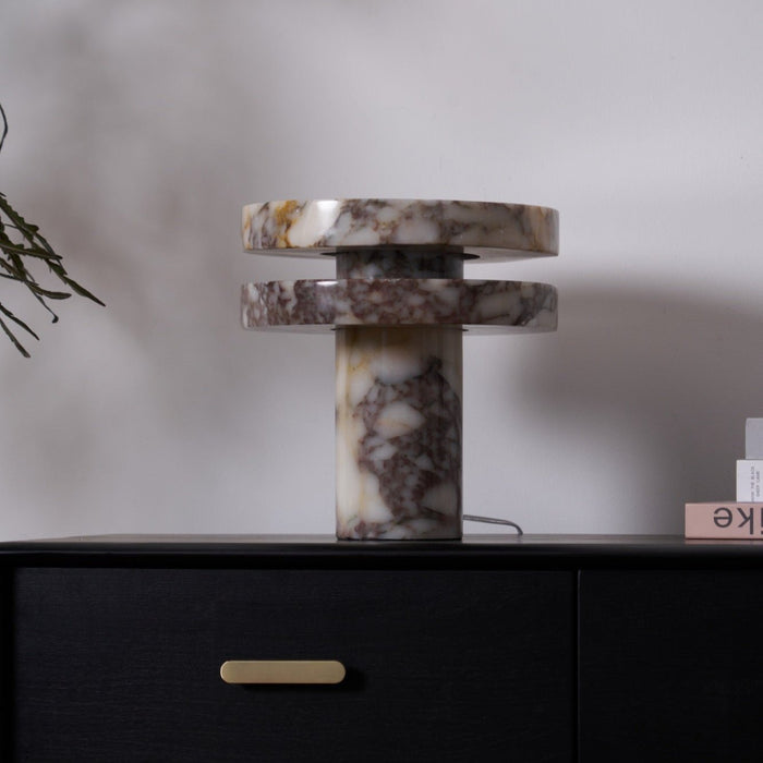 Halo Marble Table Lamp-DWHOME